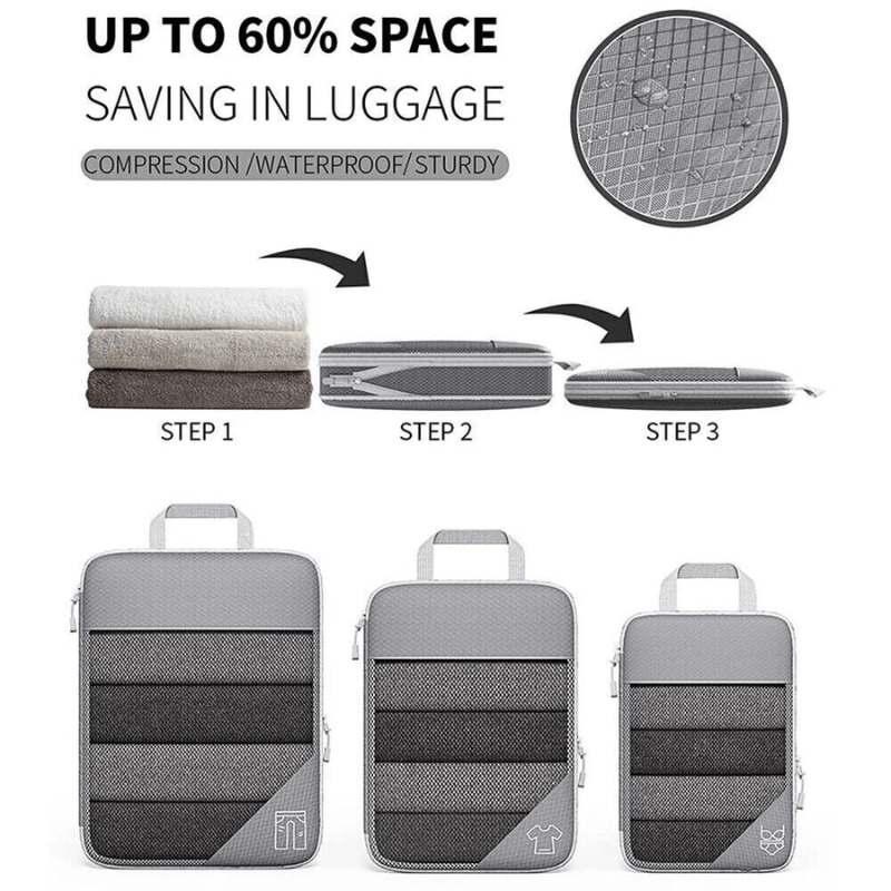 Travelyst™ Compression Packing Cubes